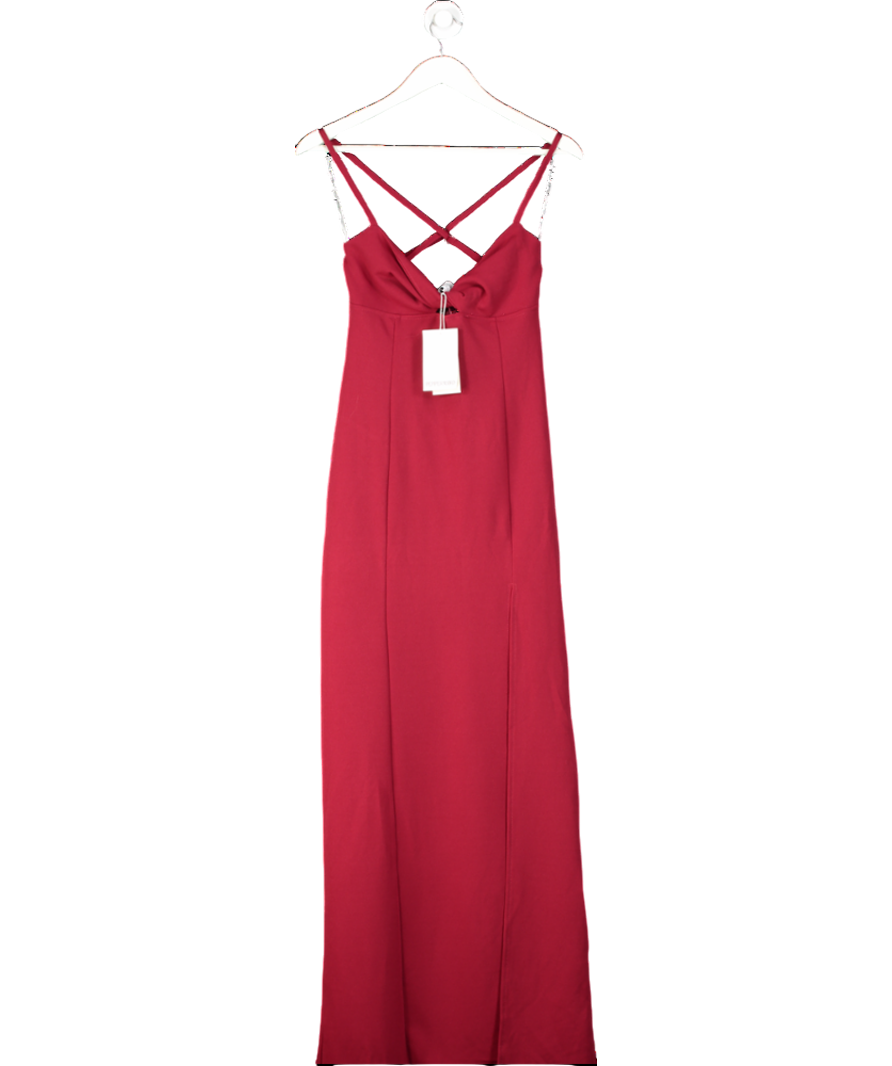 Peppermayo Red Heartbreaker Maxi Dress UK 8