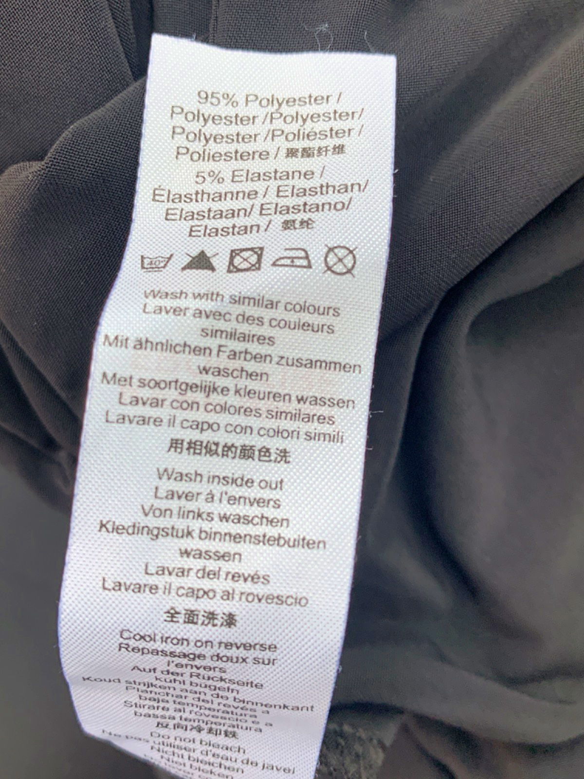 New Girl Order Black Jumpsuit UK 8