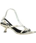 Neil J.Rodgers White Janel Sandal UK 8 EU 41 👠
