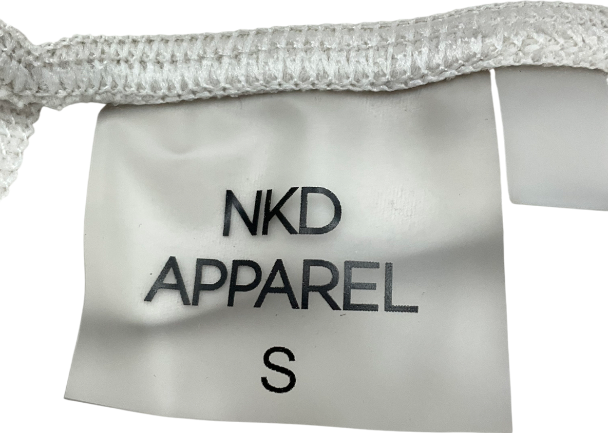 NKD Apparel Cream Ultra High Waisted Leggings UK S