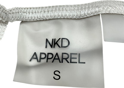 NKD Apparel Cream Ultra High Waisted Leggings UK S