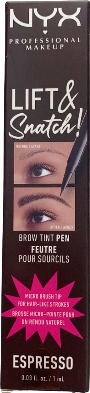 NYX Professional Makeup Lift & Snatch! Brow Tint Pen Espresso 1ml
