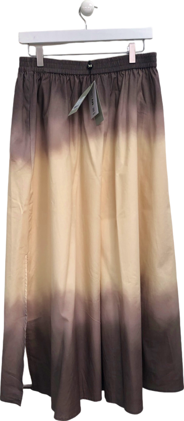 Mint Velvet Brown Ombre Maxi Skirt UK M