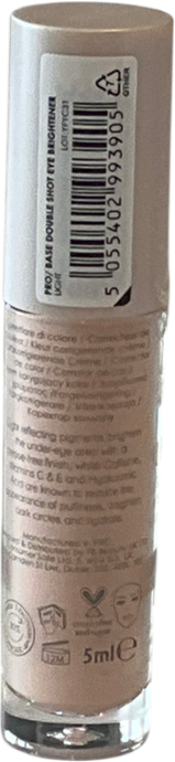 MUA Luxe Pro/base Double Shot Under Eye Brightener Light 5ml