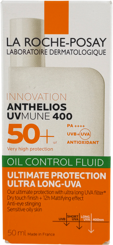 La Roche-Posay Posay Anthelios Uvmune 400 Oil Control Invisible Fluid Spf50+ 50ml