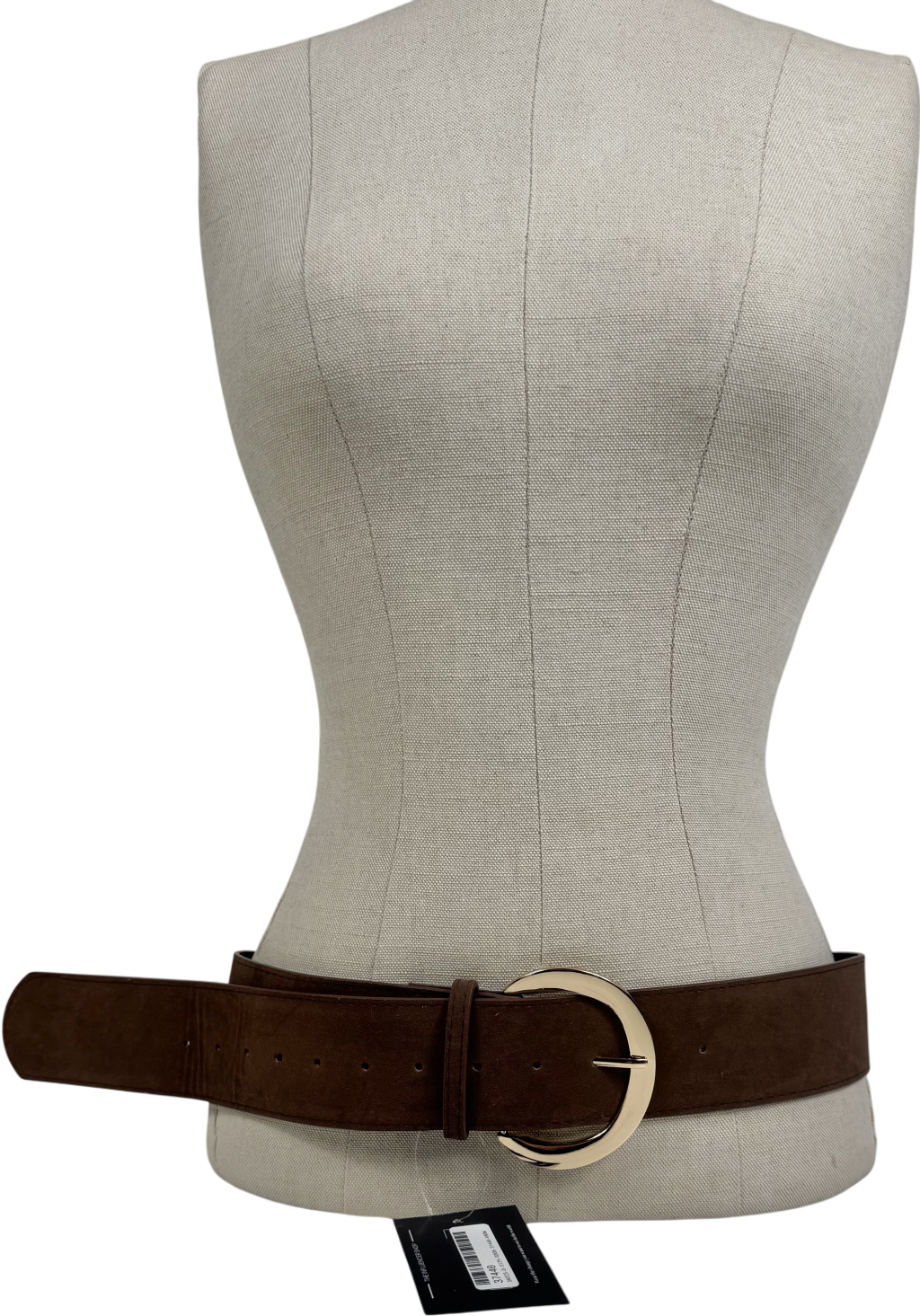 Suede Brown Belt UK S
