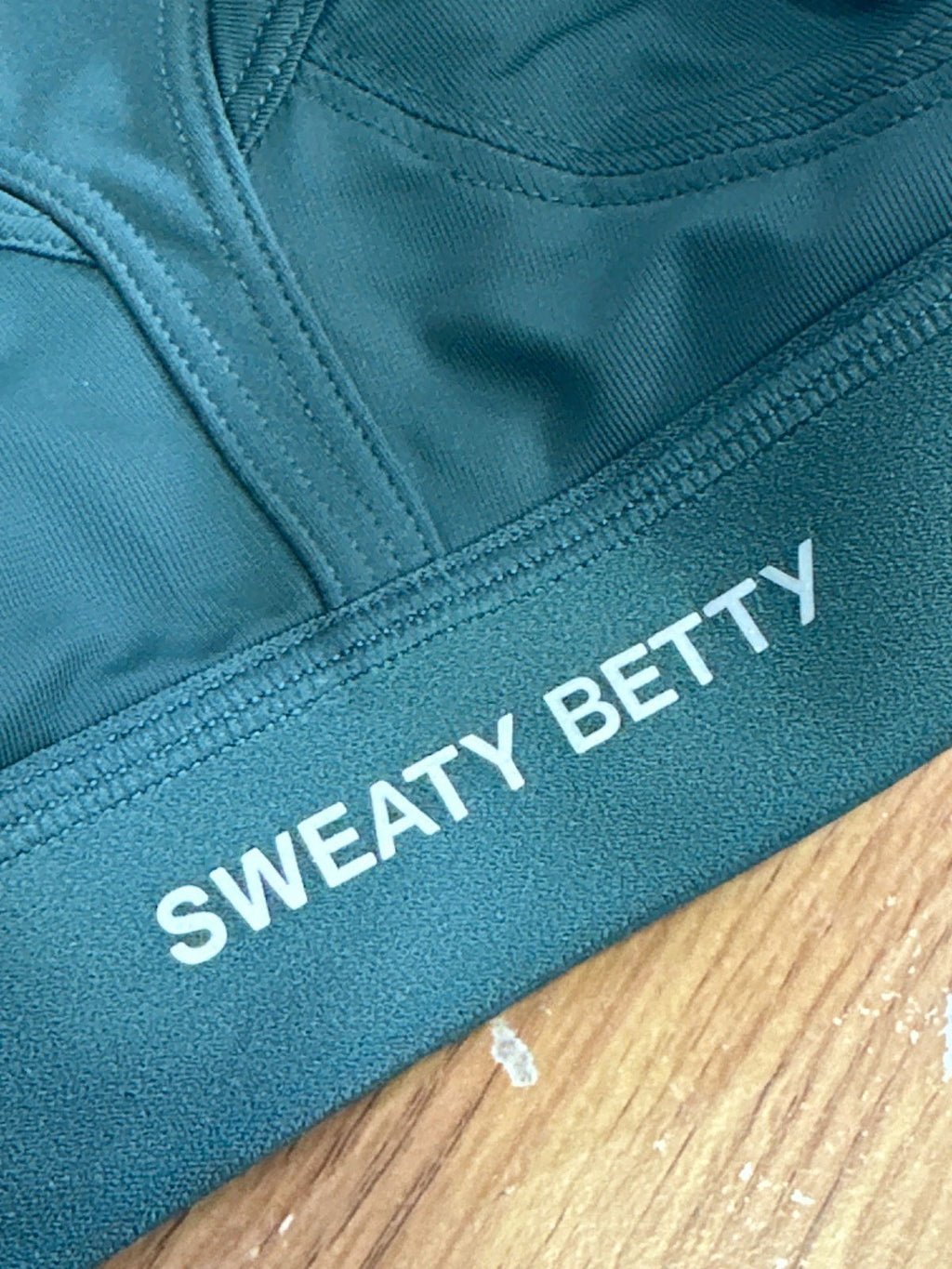 Sweaty Betty Green Sports Bra UK 32D