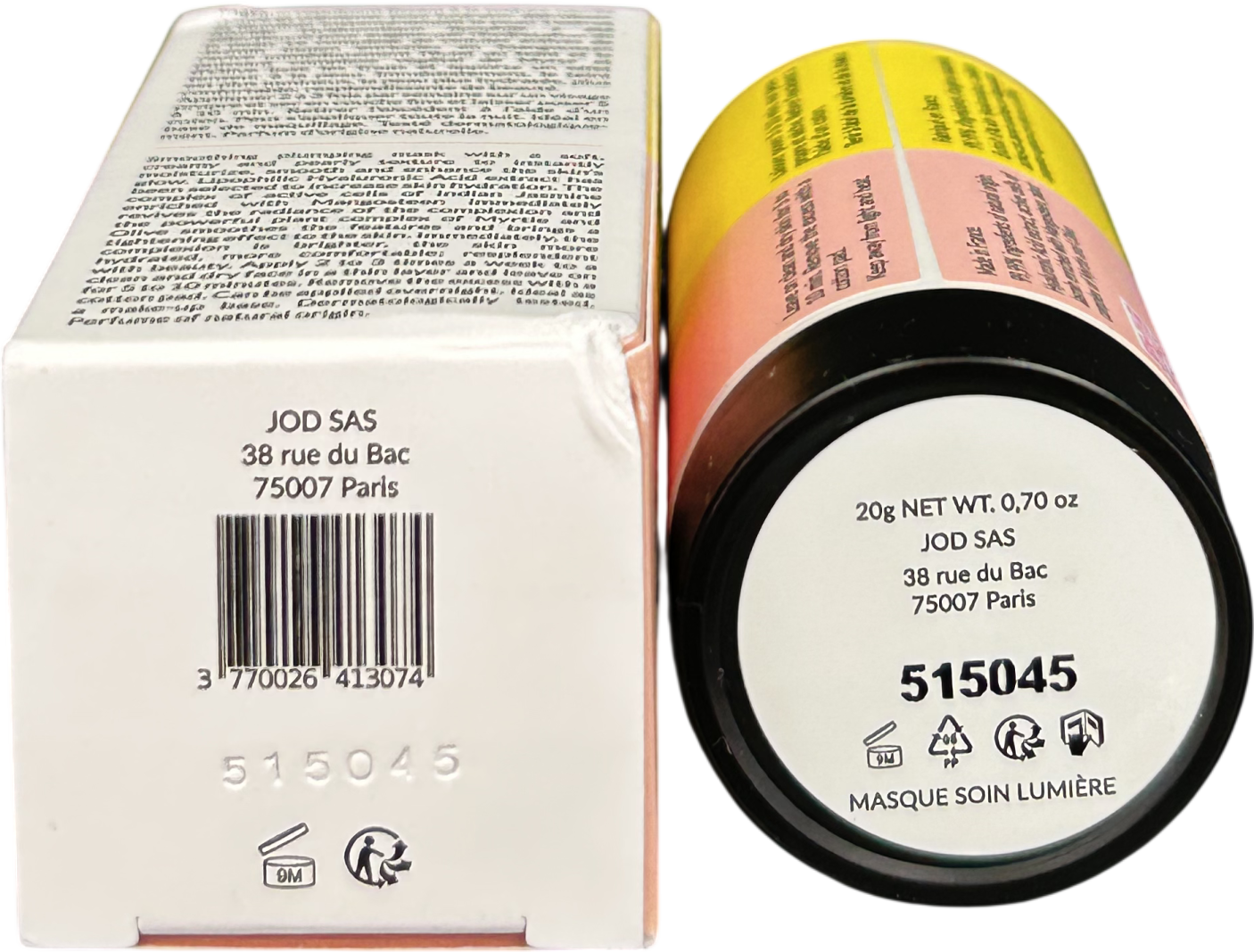 Jod Glowing Skincare Mask 20g