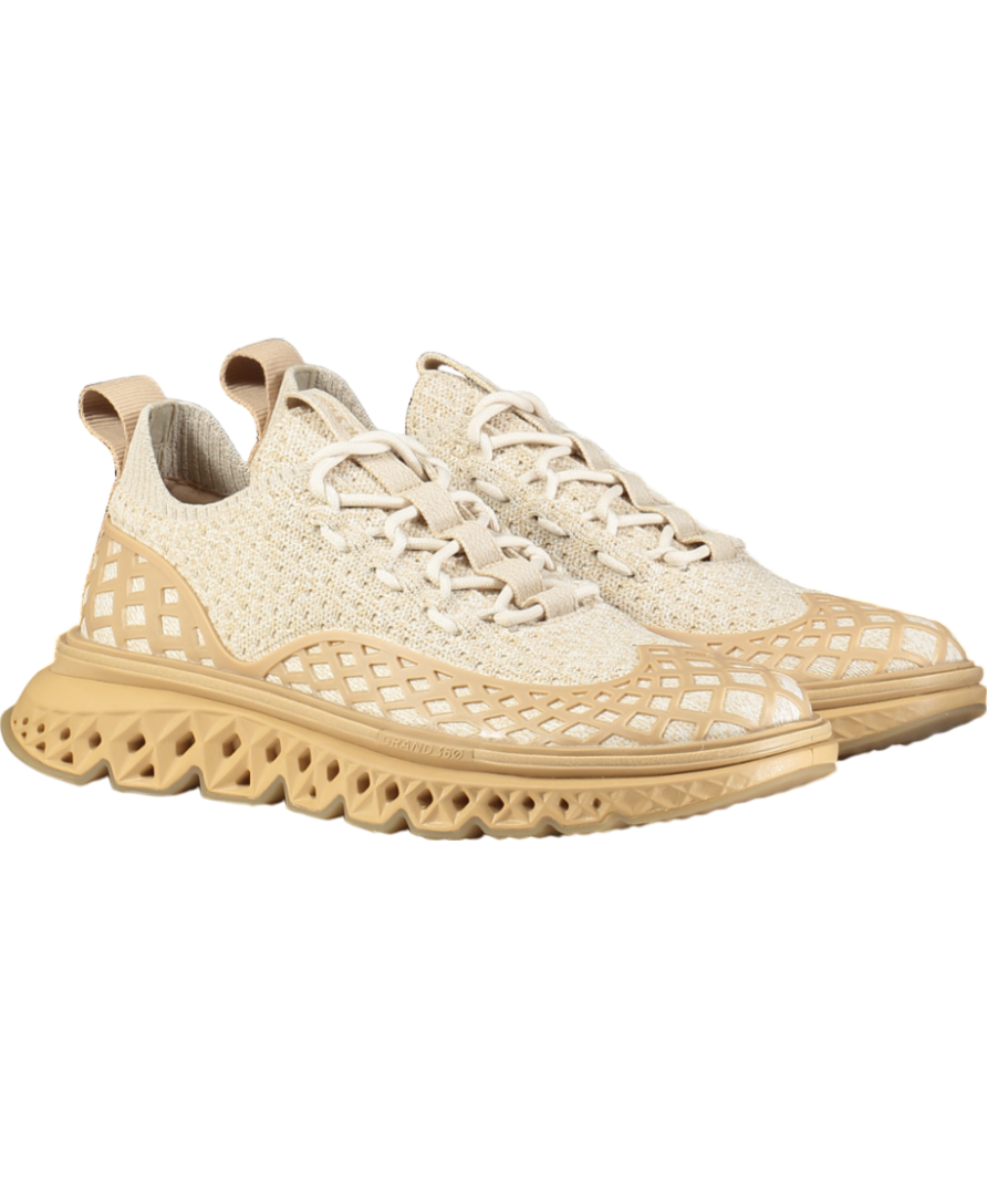 Cole Haan Beige 5.zerøgrand Wrk Sneakers UK 9 EU 42 👠