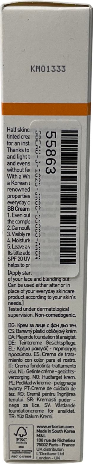 Erborian Bb Cream With Ginseng Clair 40 ml