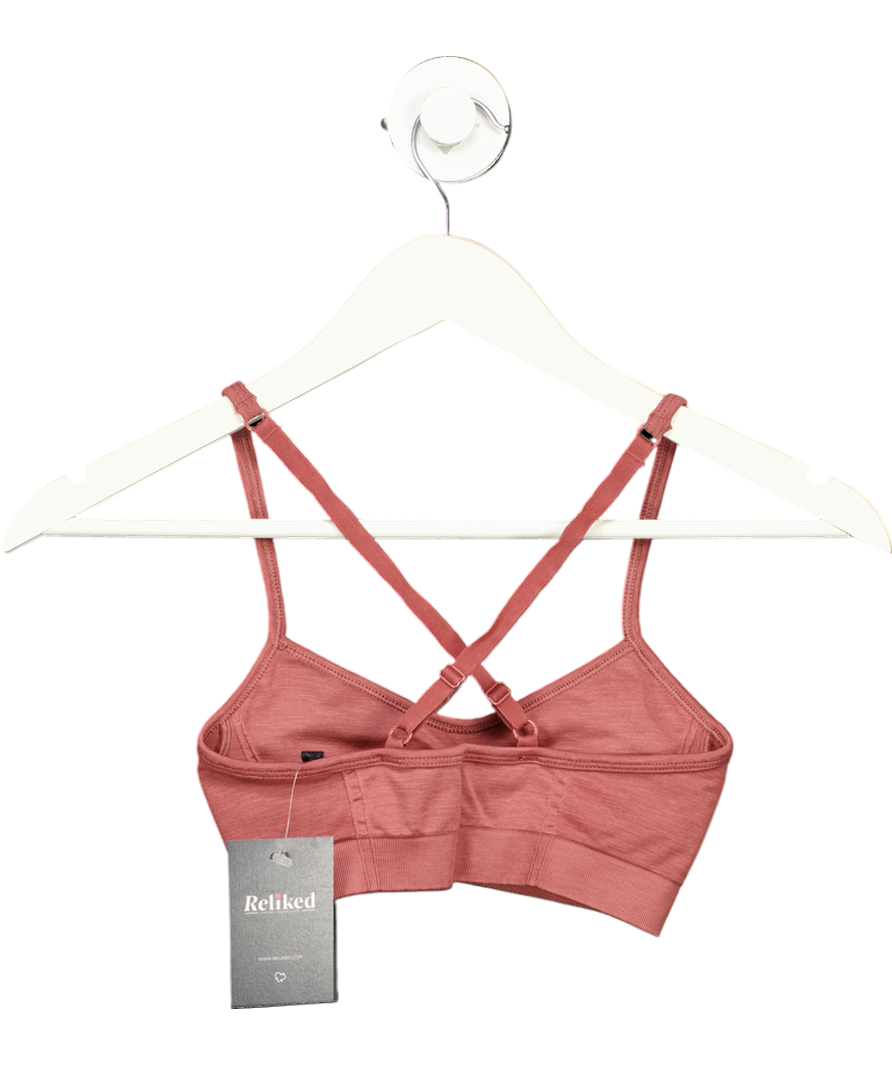 Oner Active Red Effortless Strappy Bralette UK XS
