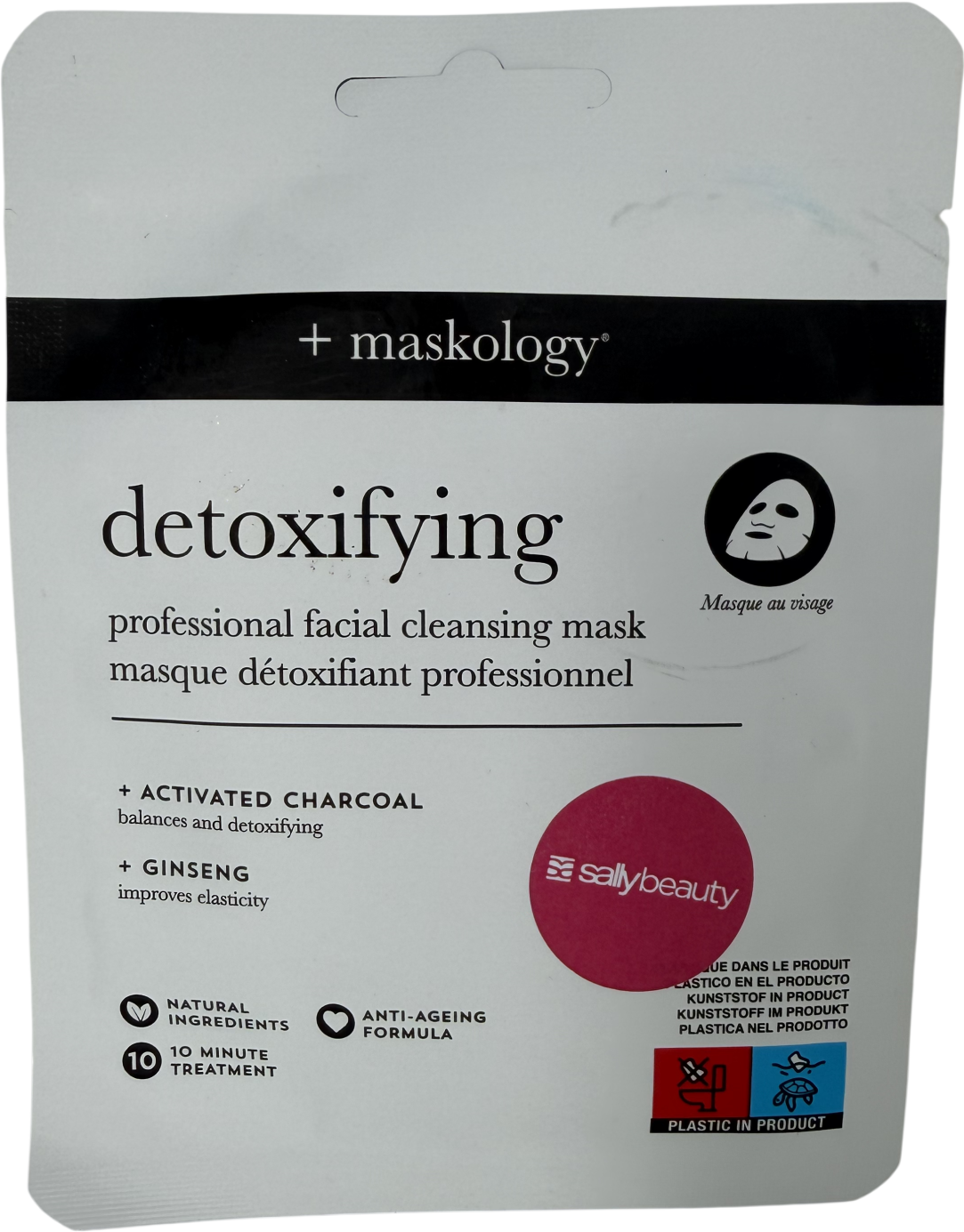 Maskology Detoxifying Professional Cleaning Face Mask one size