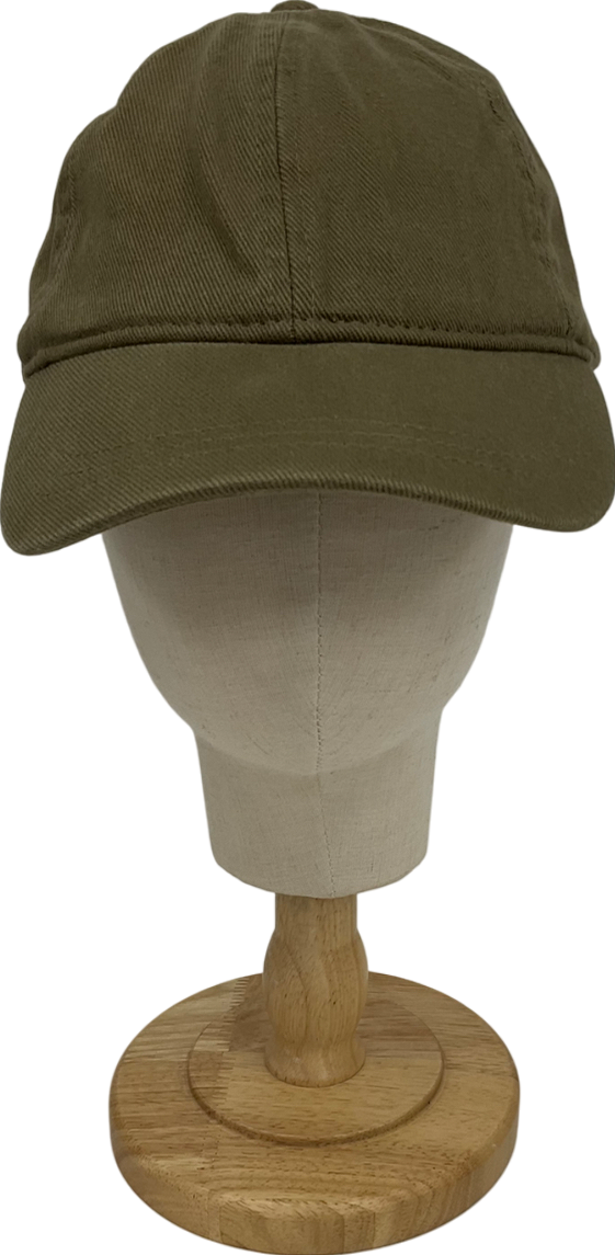 ZARA Green Basic Baseball Cap UK M
