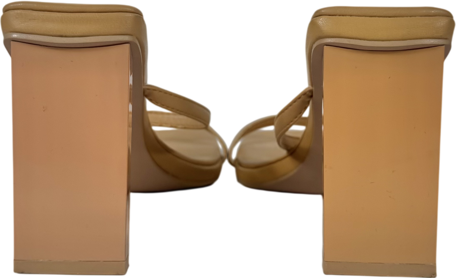 Raid Beige Allen Heeled Mule In Camel UK 7 EU 40 👠