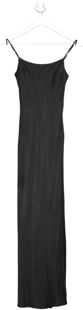 Third Form Black Strappy Midi Dress UK 8