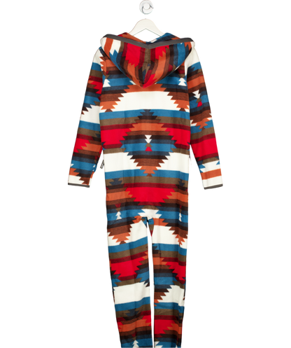 Onepiece Multicoloured Aztec Fleece Zip Up Onesie UK XS