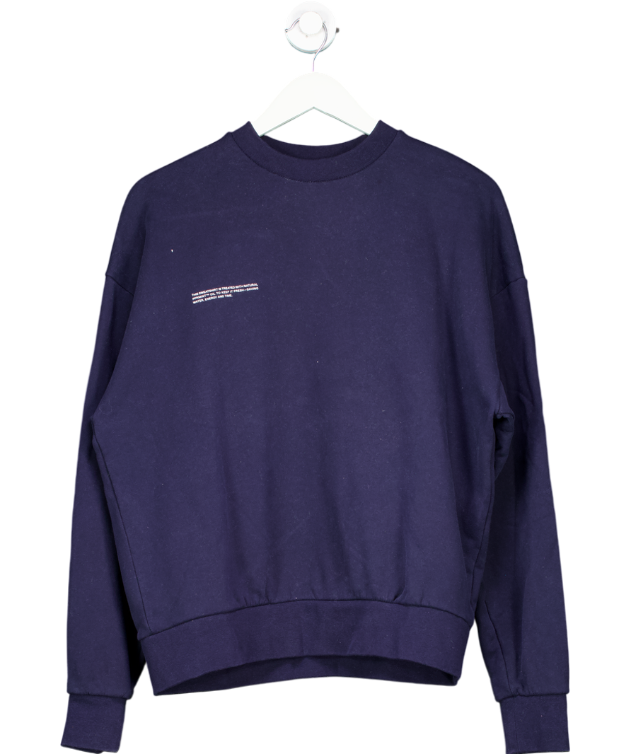 PANGAIA Blue 365 Midweight Organic Cotton Sweatshirt UK M