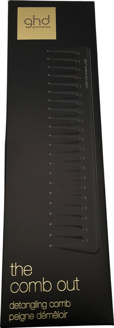 GHD Black The Comb Out Detangling Comb