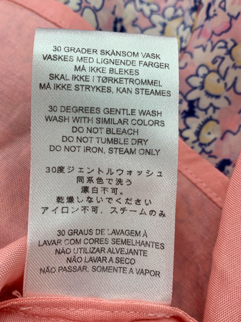 by TiMo Pink Floral Print Midi Dress UK S