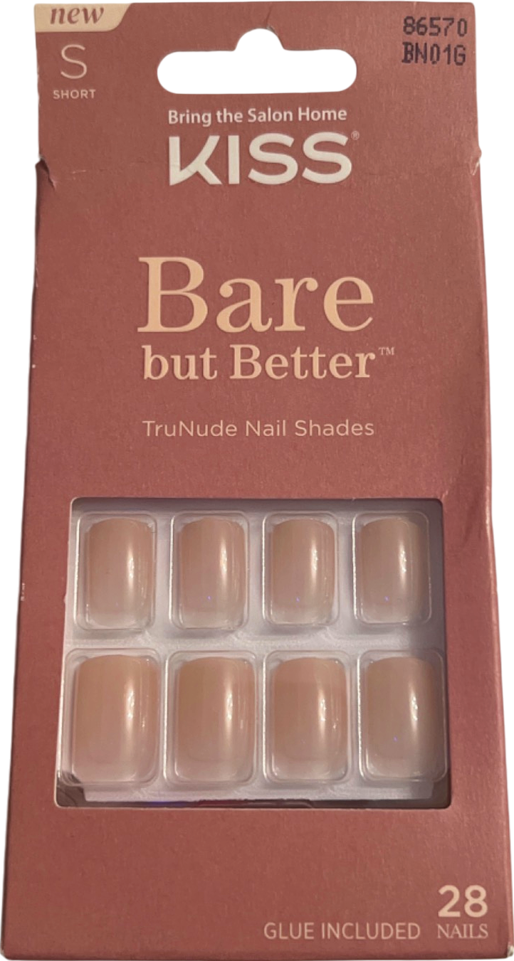 KISS Bare But Better TruNude Nail Shades S