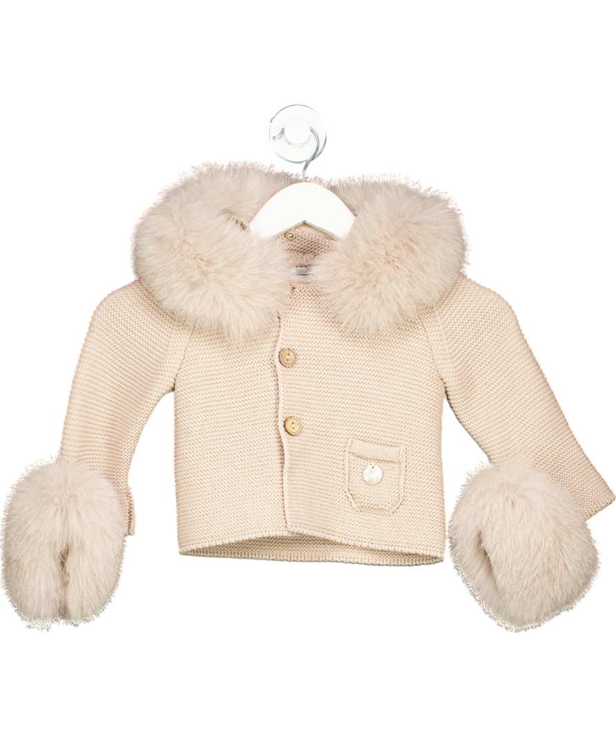 Pangasa Beige Faux Fur Jacket 1 Year