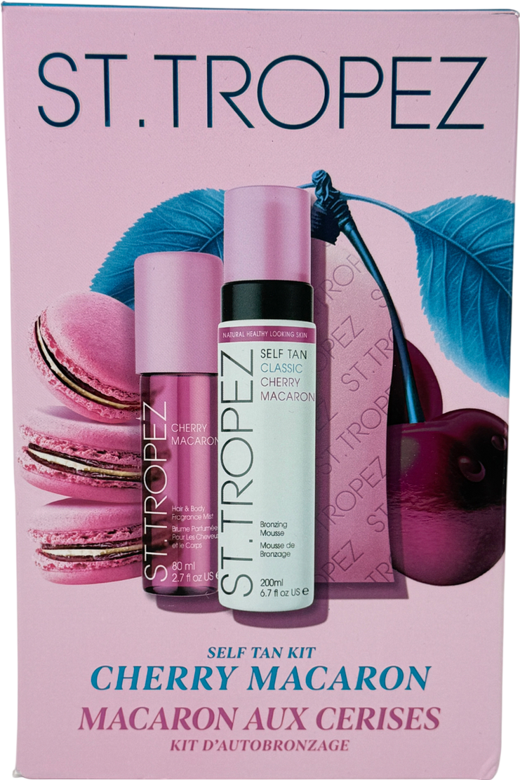 St Tropez Cherry Macaron Tanning Kit One size