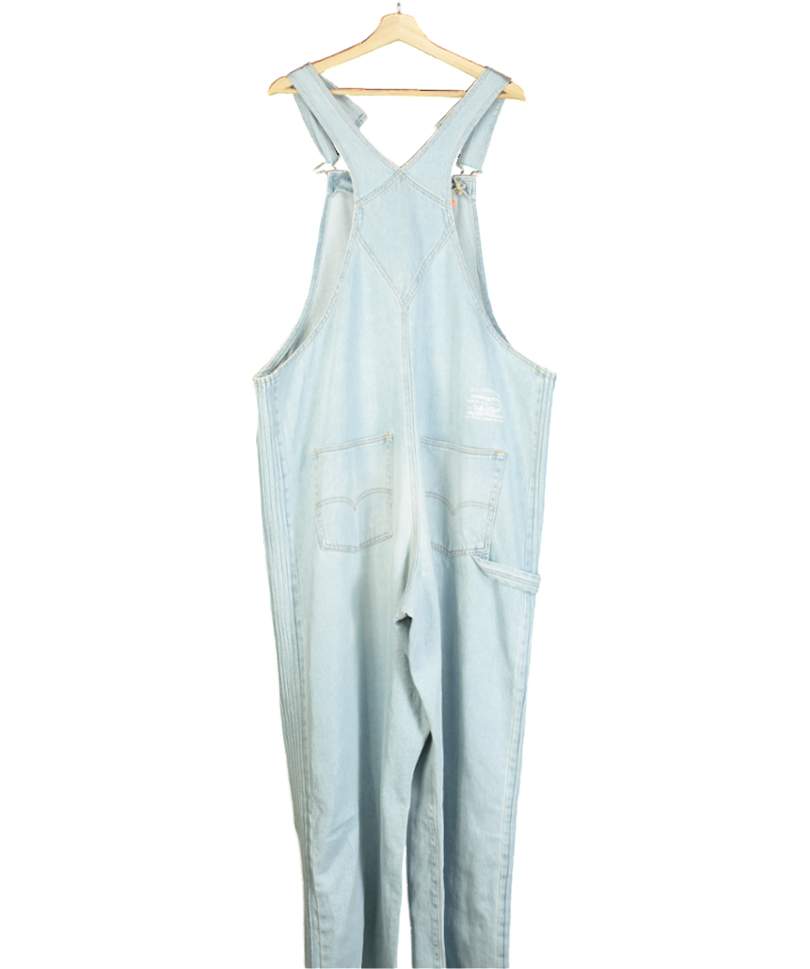 levis Blue X Erl Denim Overall UK L