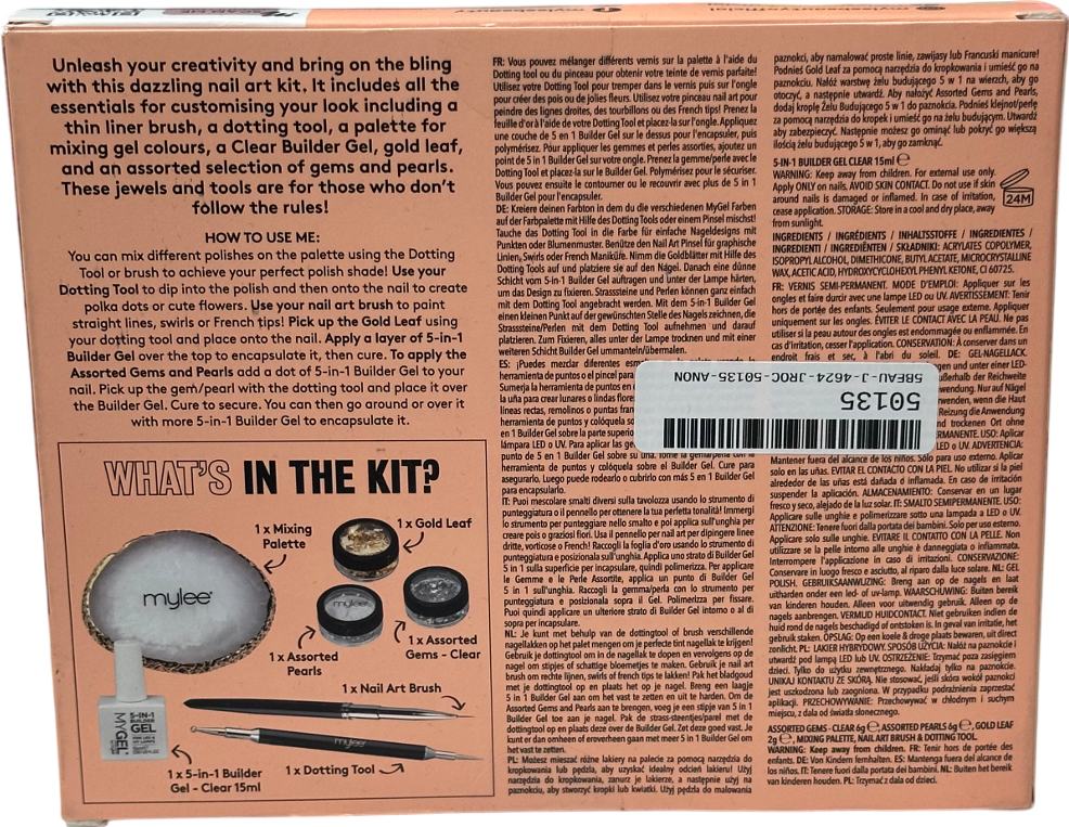 Mylee Nail Art Kit - Be Jewelled Set