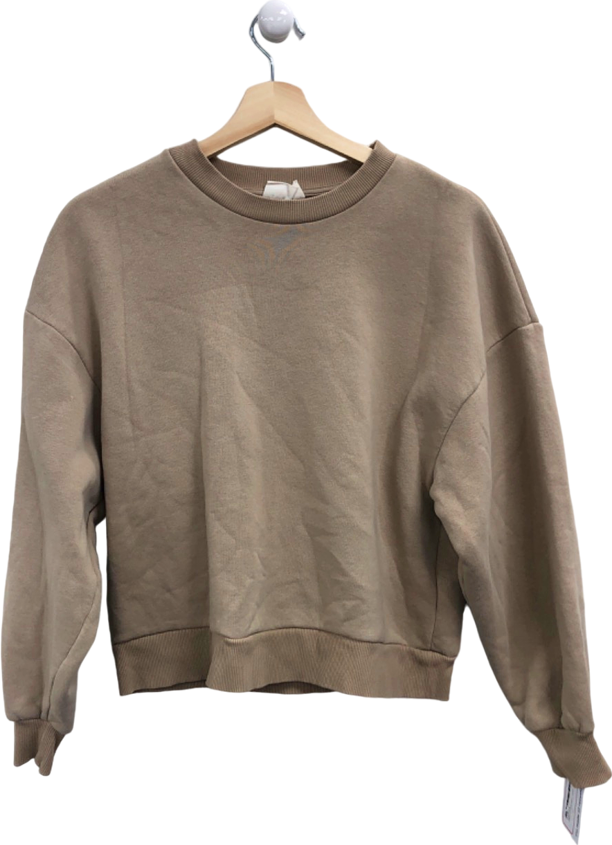 Ginatricot Beige Basically Basics Sweatshirt UK S