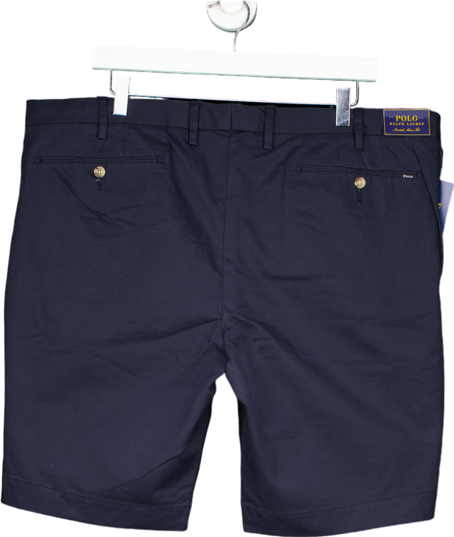 Polo Ralph Lauren Navy Stretch Slim Fit Shorts W40