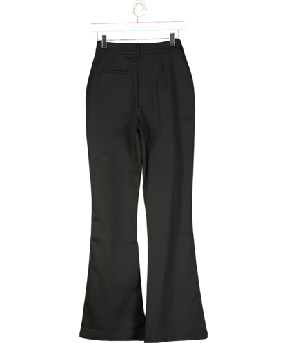 Club L Black High Waist Wide Leg Trousers UK 8