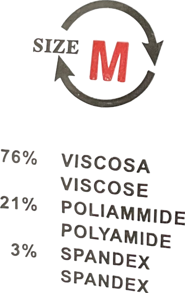 Melly&Co Black 4 Button Black Jeans UK M