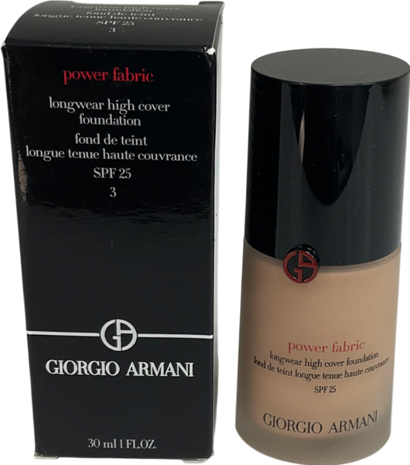 Giorgio Armani beauty Power Fabric + Foundation 3 30ml