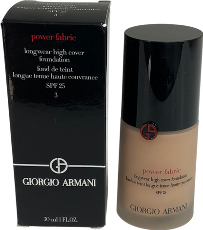 Giorgio Armani beauty Power Fabric + Foundation 3 30ml