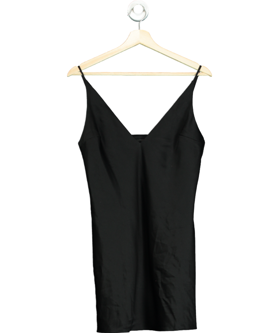 NDS from Revolve Black V-neck Cady Mini Dress UK S