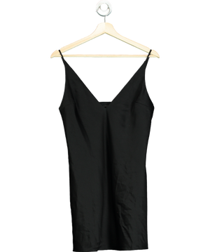 NDS from Revolve Black V-neck Cady Mini Dress UK S