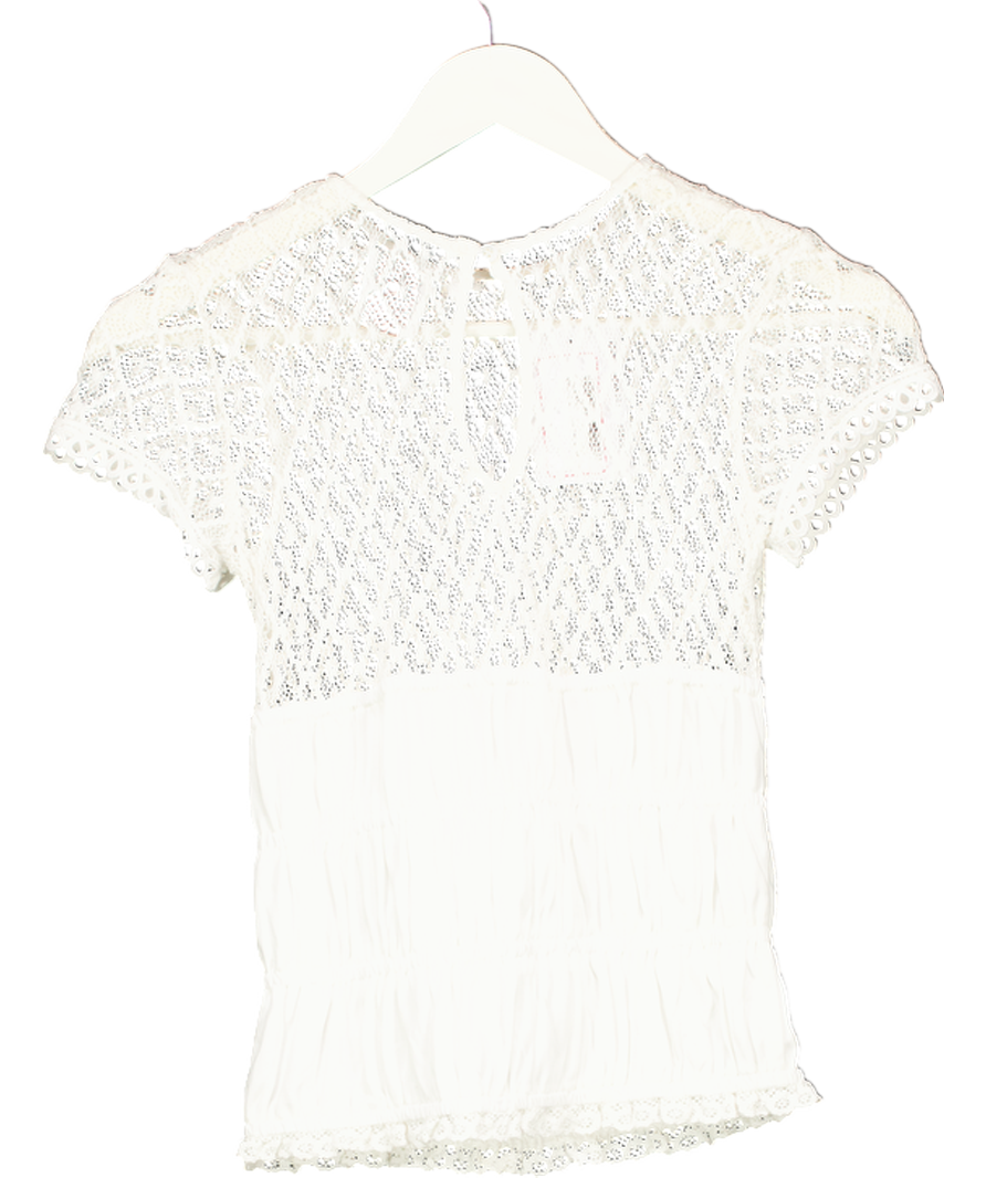 With Jean Faye Top | White UK S