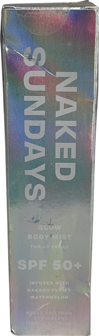 naked sundays Spf50+ Glow Body Mist Top Up 150ml