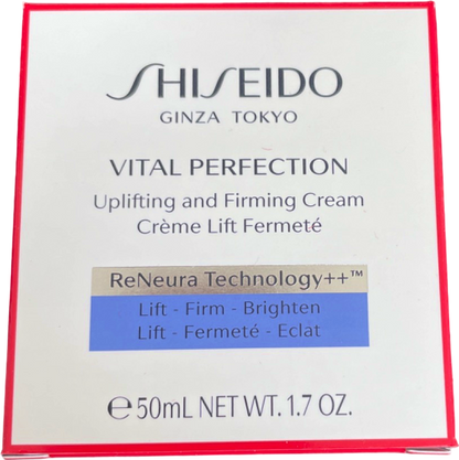 Shiseido Vital Perfection Uplifting and Firming Cream ReNeura Technology++ 50ml