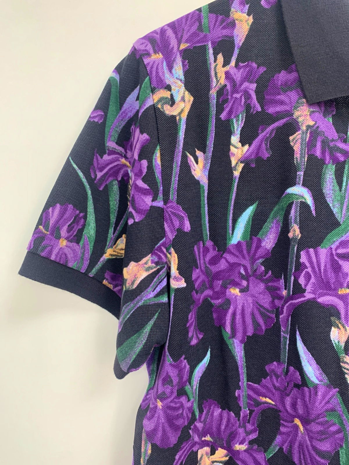 Gant Dark Violet Iris SS Pique Polo Shirt UK M