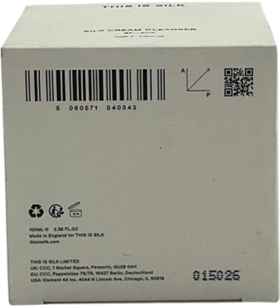 THIS IS SILK Silk Cream Cleanser 100ml