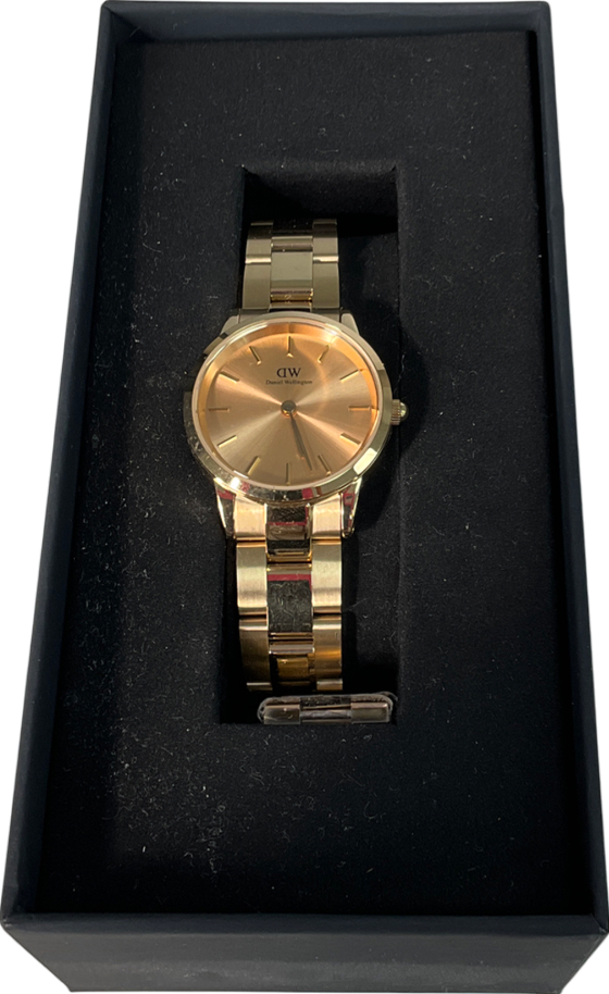 daniel wellington Metallic Iconic Link Unitone G Watch Boxed