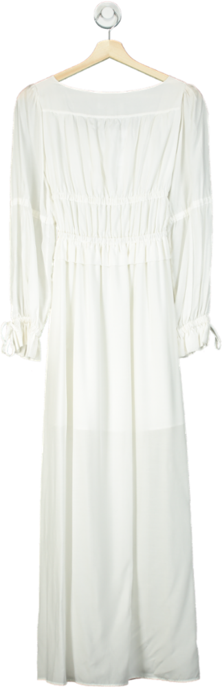 AllSaints White Long Sleeve Dress UK 6