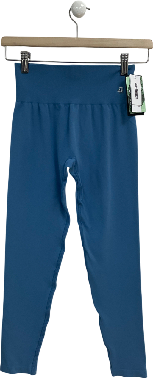 4th & Reckless Blue Tyler Sculpting Leggings UK M