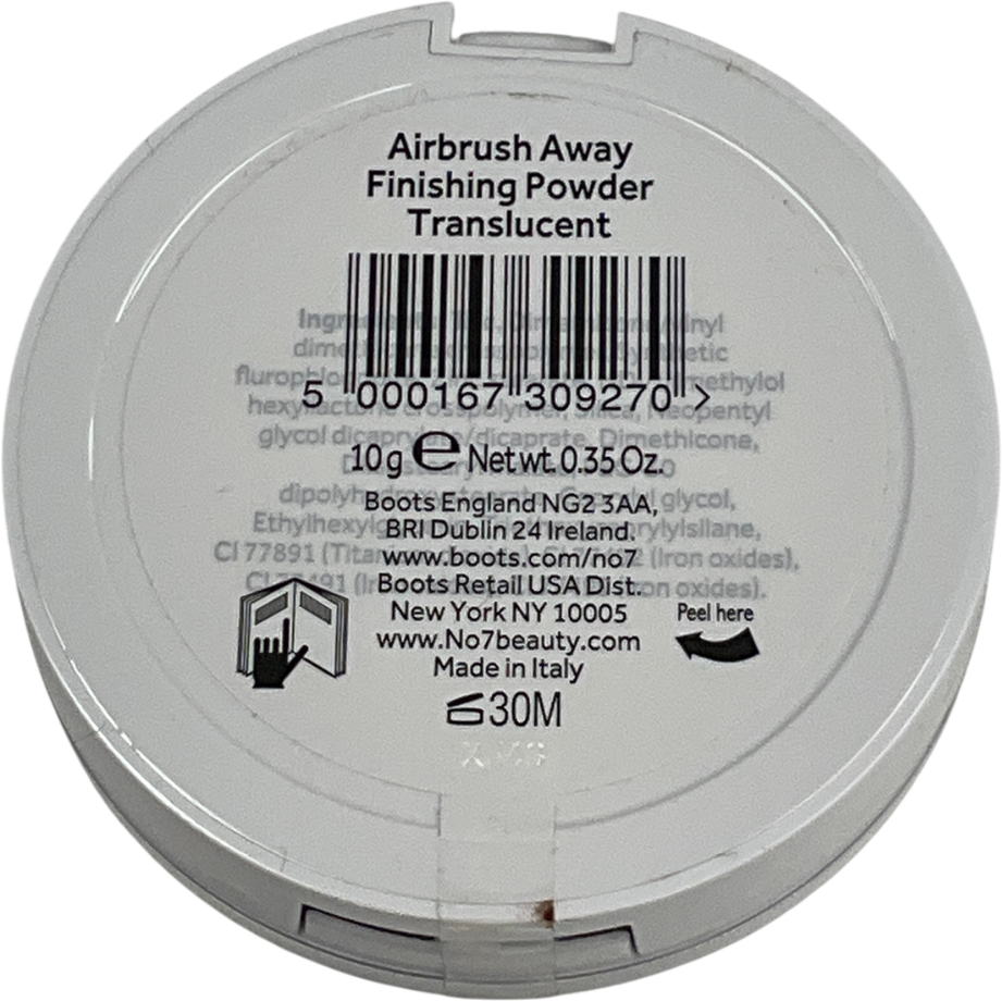 No7 Airbrush Away Finishing Powder Translucent 10g
