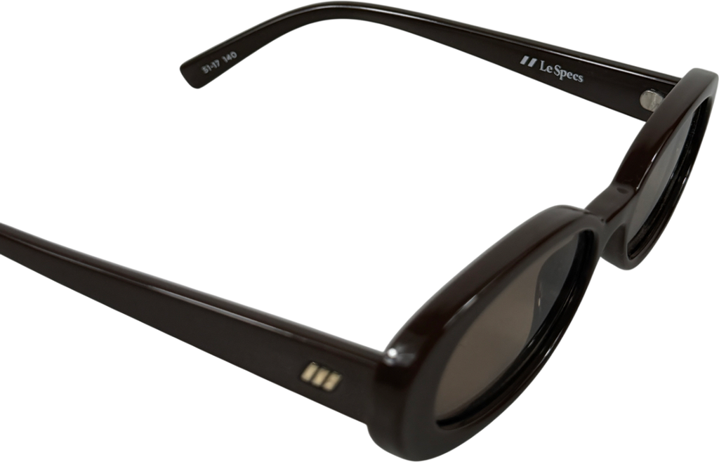 Le Specs Brown Outta Love Sunglasses Cocoa