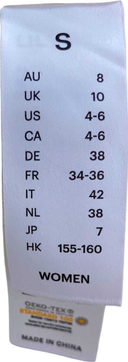 LilySilk Cream Classic Silk Shirt UK Size 10