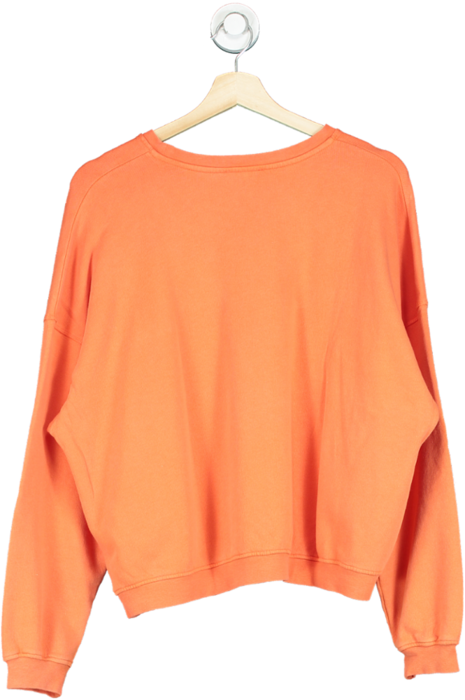 American Vintage Orange Hapylife Sweatshirt UK S