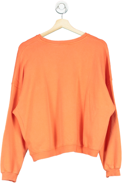 American Vintage Orange Hapylife Sweatshirt UK S