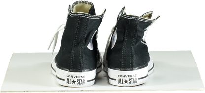 Converse Black Chuck Taylor All Star High-Top Trainers UK 4